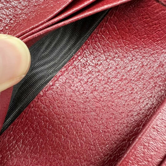 100% Authentic GUCCI Blooms Brown Canvas Wallet - Picture 10 of 10